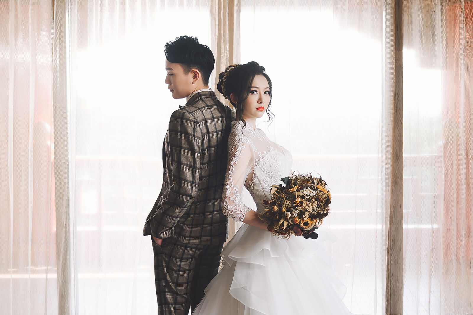 「自助婚紗」威．儀 - 圓山飯店自助婚紗